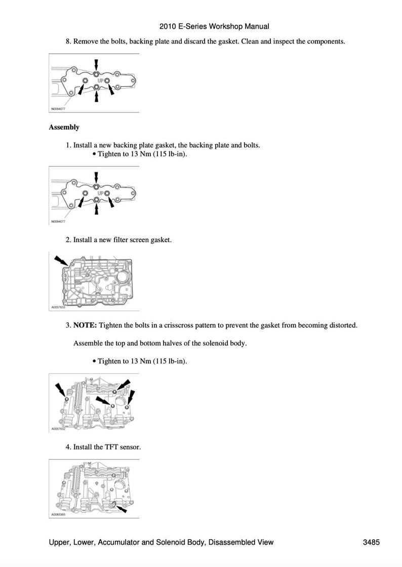 Ford E Series 2009-2012 Service Manual Repair, Workshop Service Repair, INSTANT Download PDF