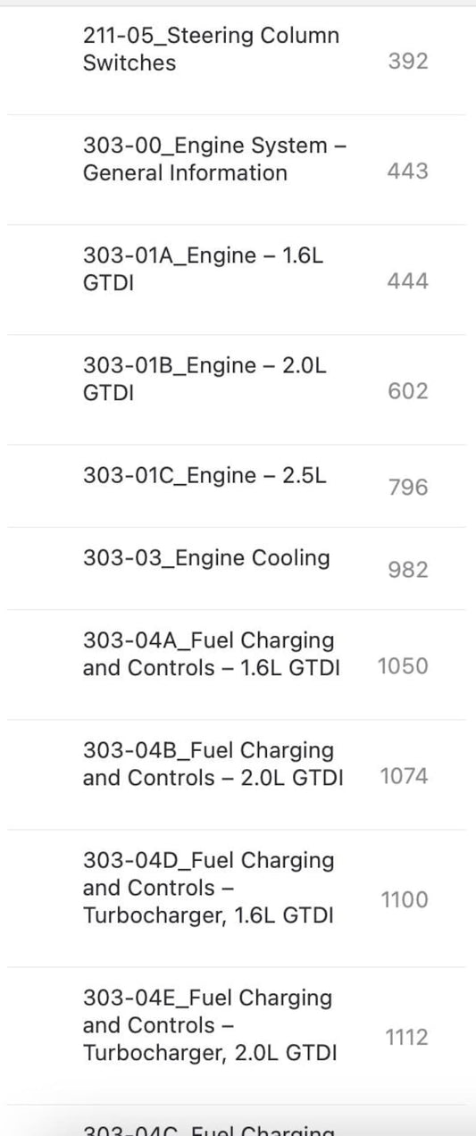 Ford Escape 2013-2019 Service Manual Repair, Workshop Service Repair, INSTANT Download PDF