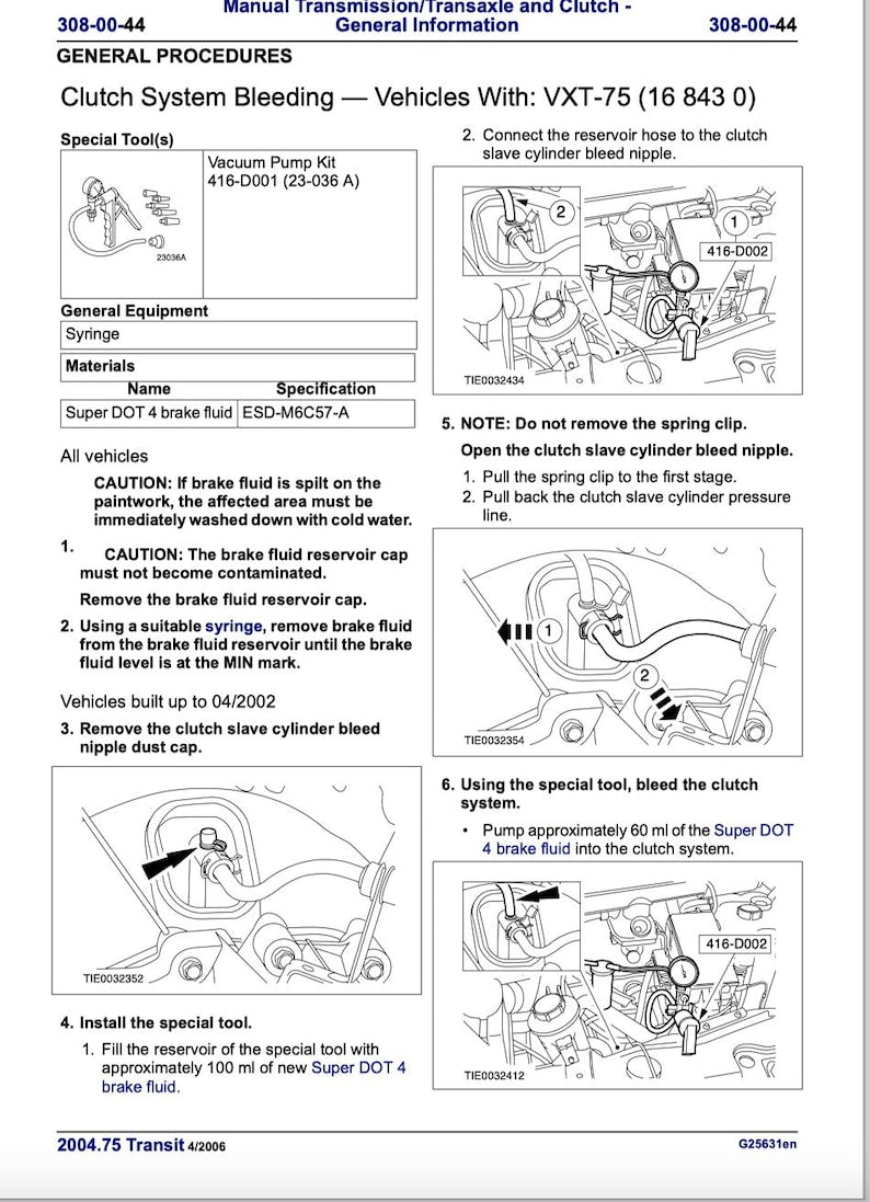 Ford Transit 2000-2006 Service Manual Repair, Workshop Service Repair, INSTANT Download PDF