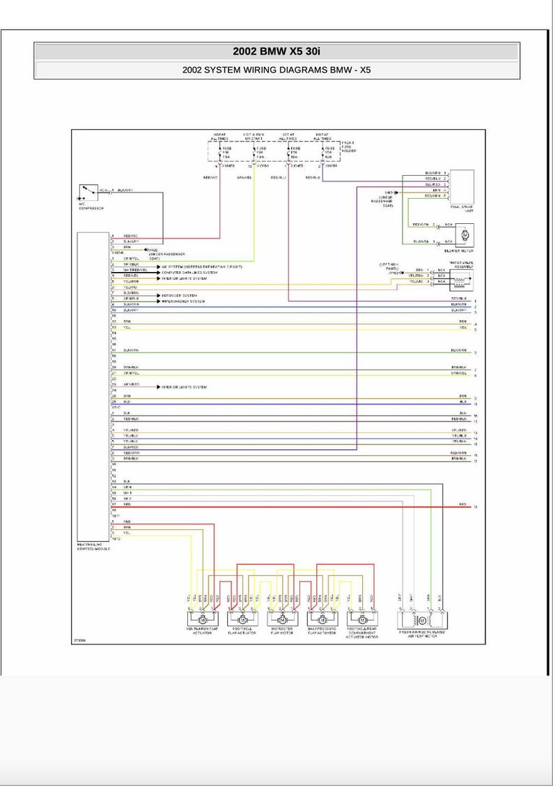 BMW X5 E53 1999-2005 Service Manual Repair, Workshop Service Repair, INSTANT Download PDF