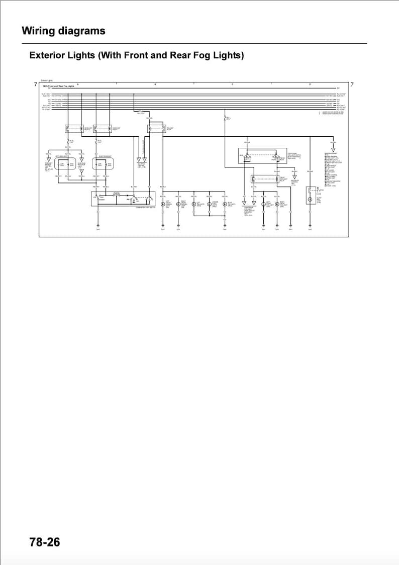 Honda CR-V 2002-2005 Service Manual Repair, Workshop Service Repair, INSTANT Download PDF