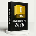 Autodesk Inventor Pro 2026 – Full Lifetime License | 3D Mechanical Design & Simulation