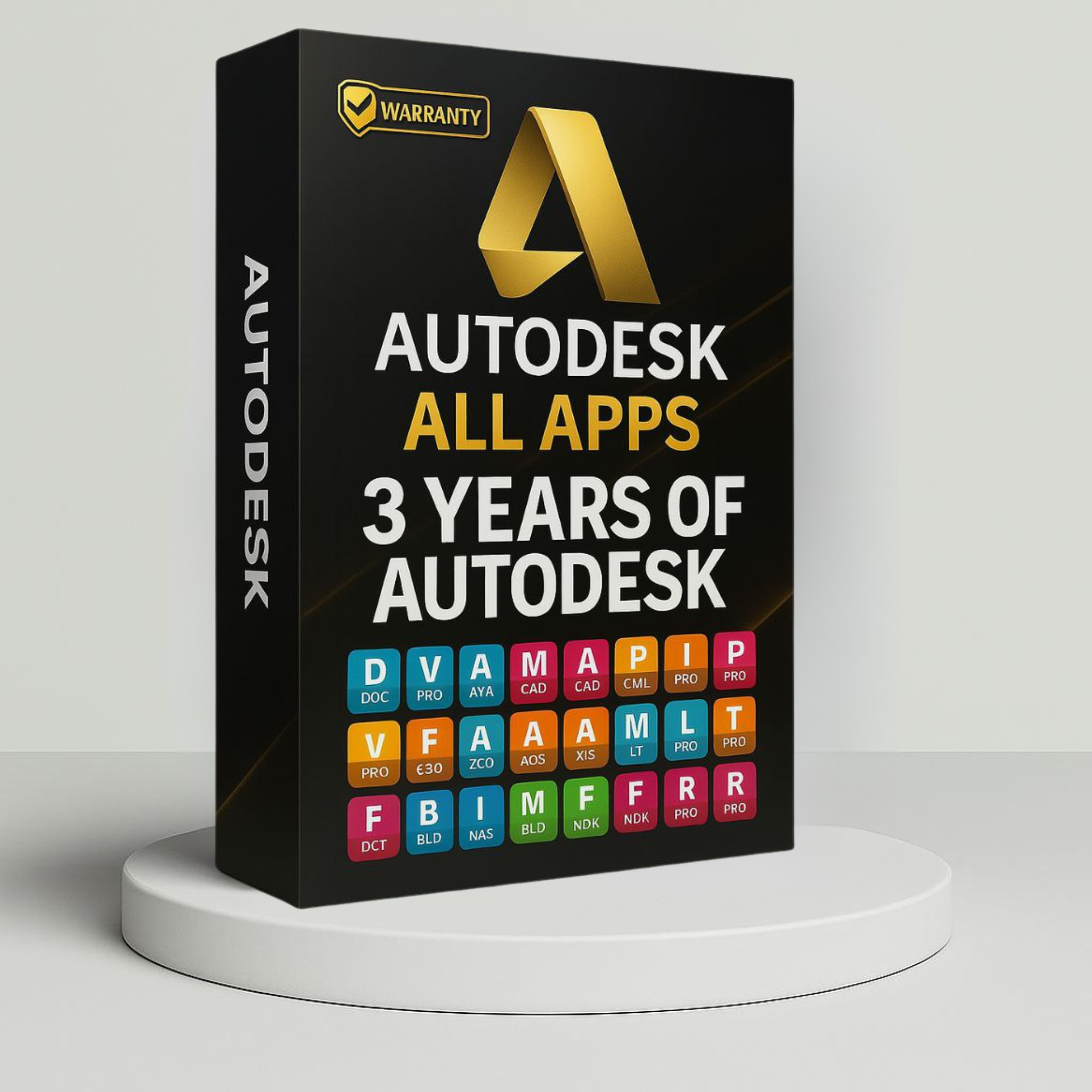 Autodesk 3-Year Full Access License – 43 Premium Software Tools (Global)