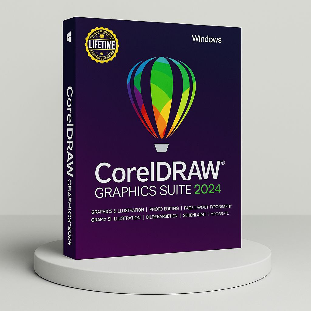 CorelDraw Graphics Suite 2024/ Mac And  WINDOWS / Lifetime Version
