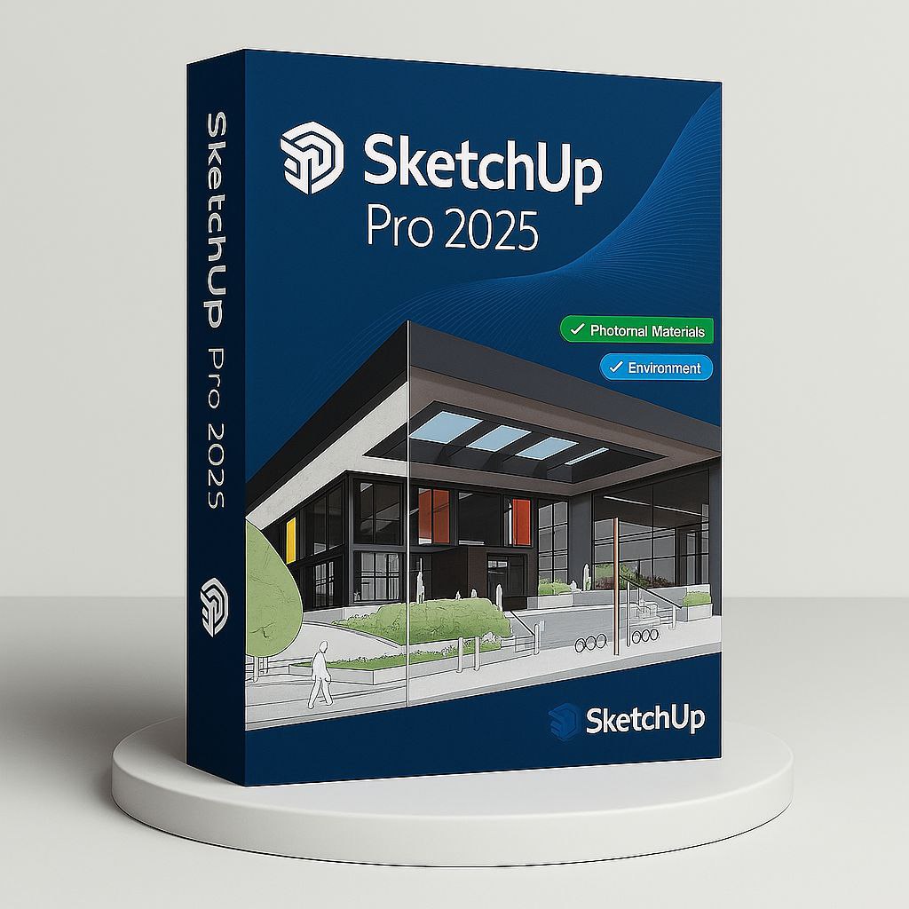 SketchUp Pro 2025 – Lifetime License | Full Version for Windows & Mac
