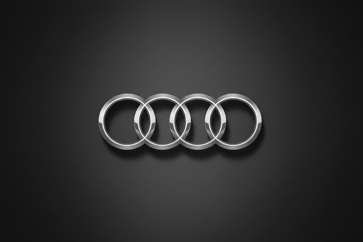 Audi Logo - Professional Background