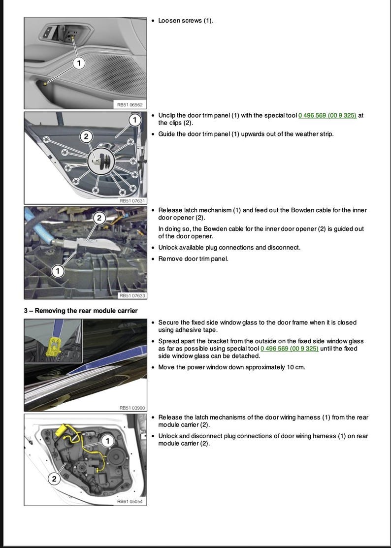 BMW 3 Series 320i G20 2019 Service Manual Repair, Workshop Service Repair, INSTANT Download PDF
