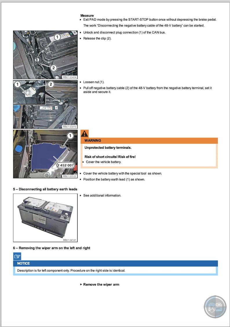 BMW 4 Series G22 420d Service Manual Repair, Workshop Service Repair, INSTANT Download PDF