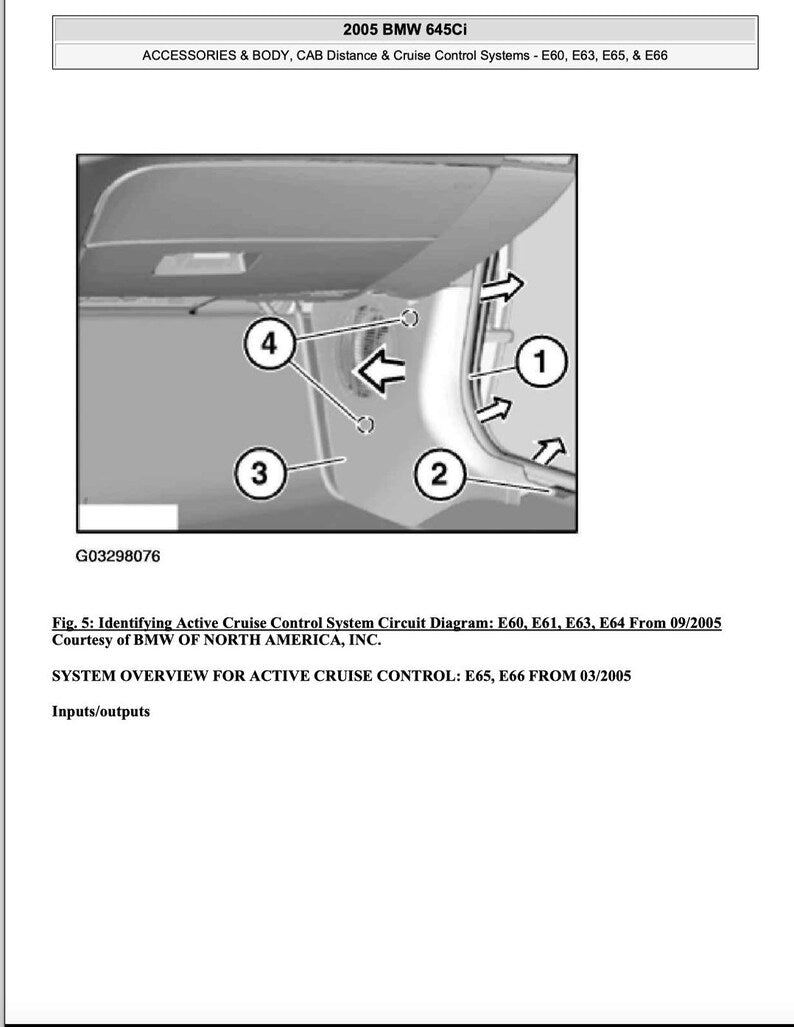 BMW 6 Series E63 E64 Service Manual Repair, Workshop Service Repair, INSTANT Download PDF
