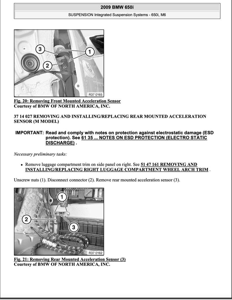 BMW 6 Series E63 E64 Service Manual Repair, Workshop Service Repair, INSTANT Download PDF