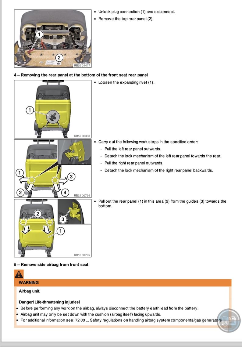 BMW X5 G05 M50d Service Manual Repair, Workshop Service Repair, INSTANT Download PDF