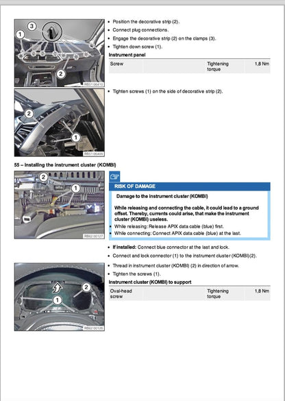 BMW X7 G07 Example Service Manual Repair, Workshop Service Repair, INSTANT Download PDF