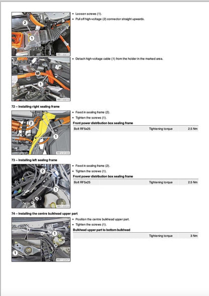 BMW 5 Series G30 530E I Perfomance Service Manual Repair, Workshop Service Repair, INSTANT Download PDF