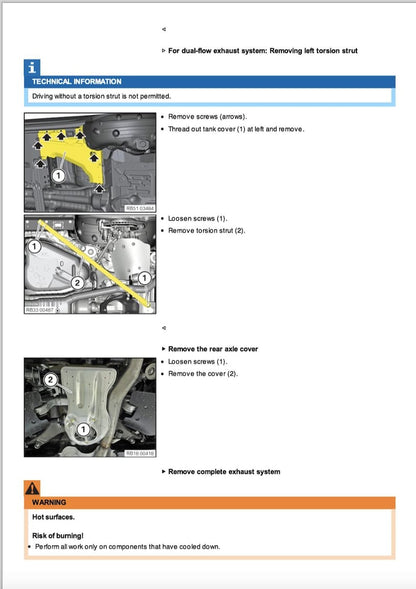 BMW 5 Series G30 530E I Perfomance Service Manual Repair, Workshop Service Repair, INSTANT Download PDF