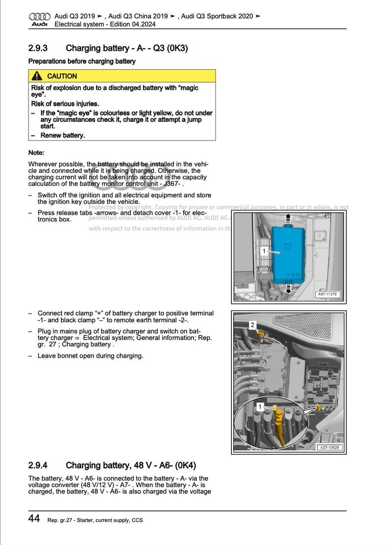 Audi Q3 2018-2025 Service Manual Repair, Workshop Service Repair, INSTANT Download PDF