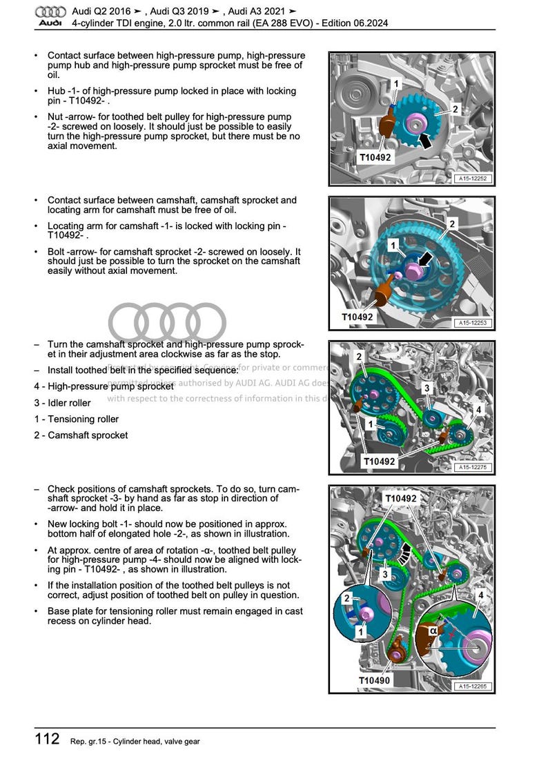 Audi Q3 2018-2025 Service Manual Repair, Workshop Service Repair, INSTANT Download PDF