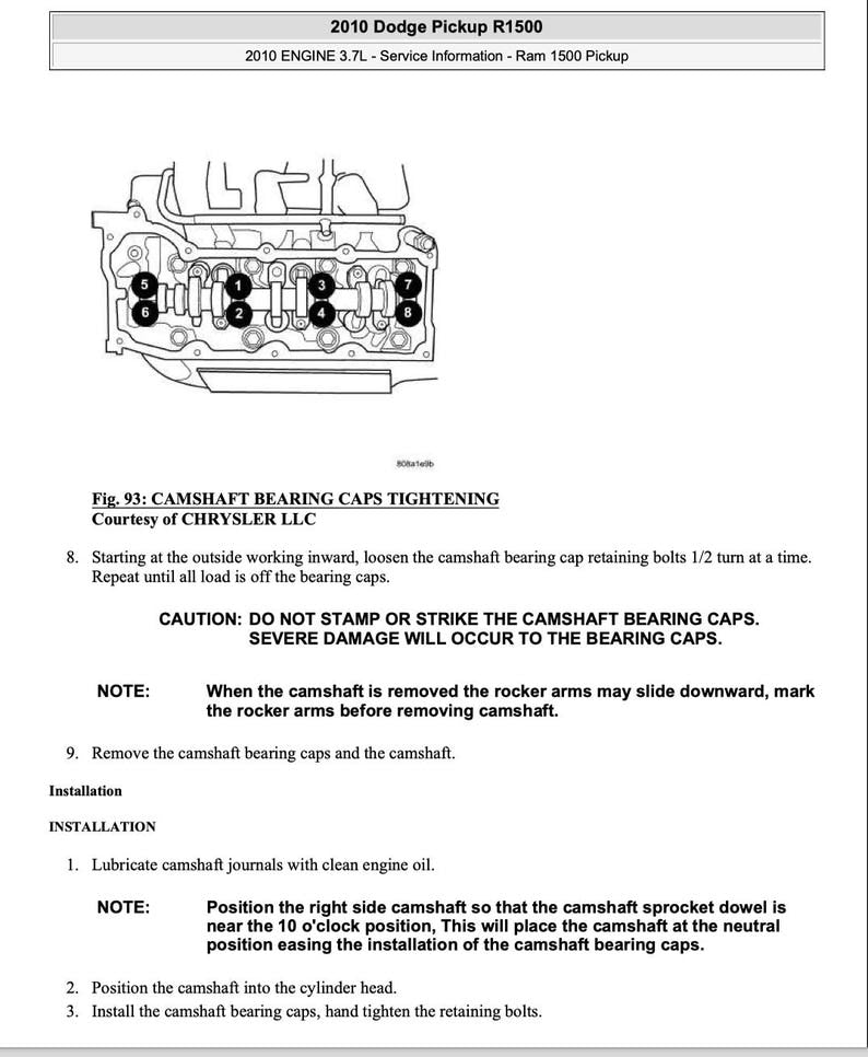 Dodge RAM 1500-2500-3500 Service Manual Repair, Workshop Service Repair, INSTANT Download PDF