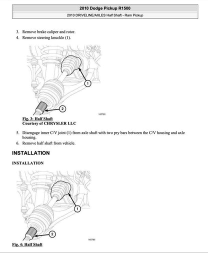 Dodge RAM 1500-2500-3500 Service Manual Repair, Workshop Service Repair, INSTANT Download PDF
