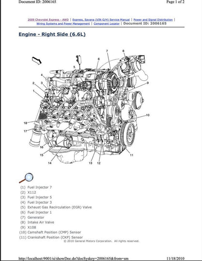 Chevrolet Express 2009 Service Manual Repair, Workshop Service Repair, INSTANT Download PDF