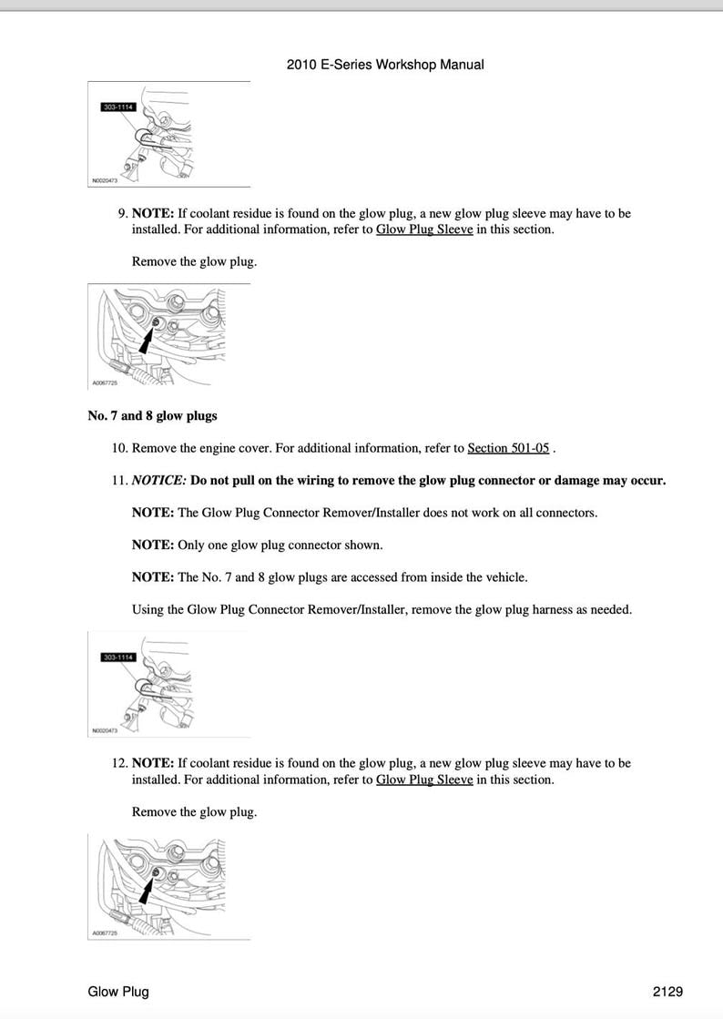 Ford E Series 2009-2012 Service Manual Repair, Workshop Service Repair, INSTANT Download PDF