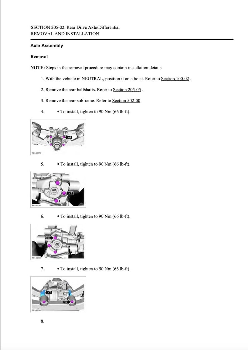 Ford Escape 2013-2019 Service Manual Repair, Workshop Service Repair, INSTANT Download PDF