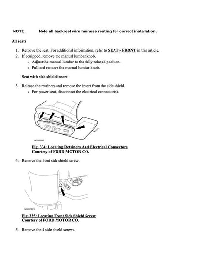 Ford Expedition 2011-2017 Service Manual Repair, Workshop Service Repair, INSTANT Download PDF