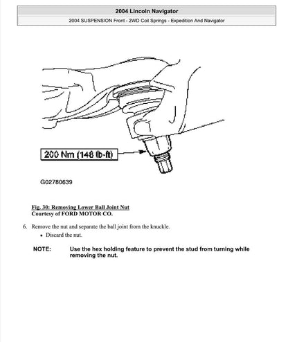 Ford Expedition 2003-2007 Service Manual Repair, Workshop Service Repair, INSTANT Download PDF