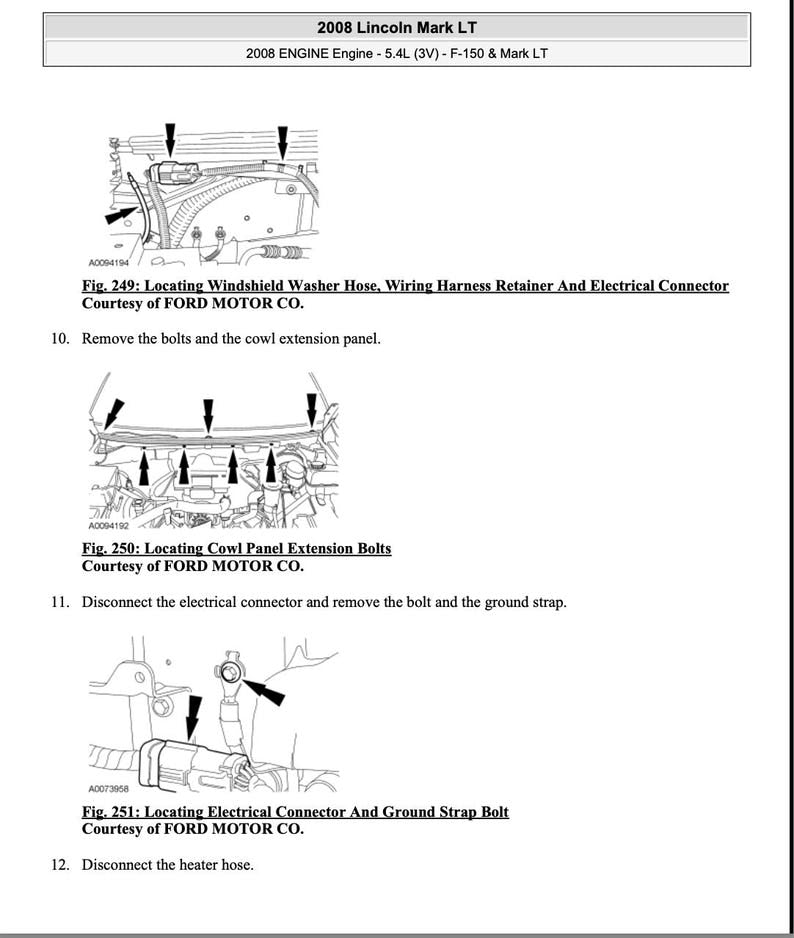 Ford F-150 2004-2008 Service Manual Repair, Workshop Service Repair, INSTANT Download PDF