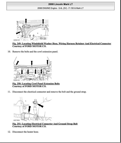 Ford F-150 2004-2008 Service Manual Repair, Workshop Service Repair, INSTANT Download PDF