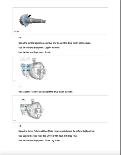 Ford F-150 2015-2017 Service Manual Repair, Workshop Service Repair, INSTANT Download PDF