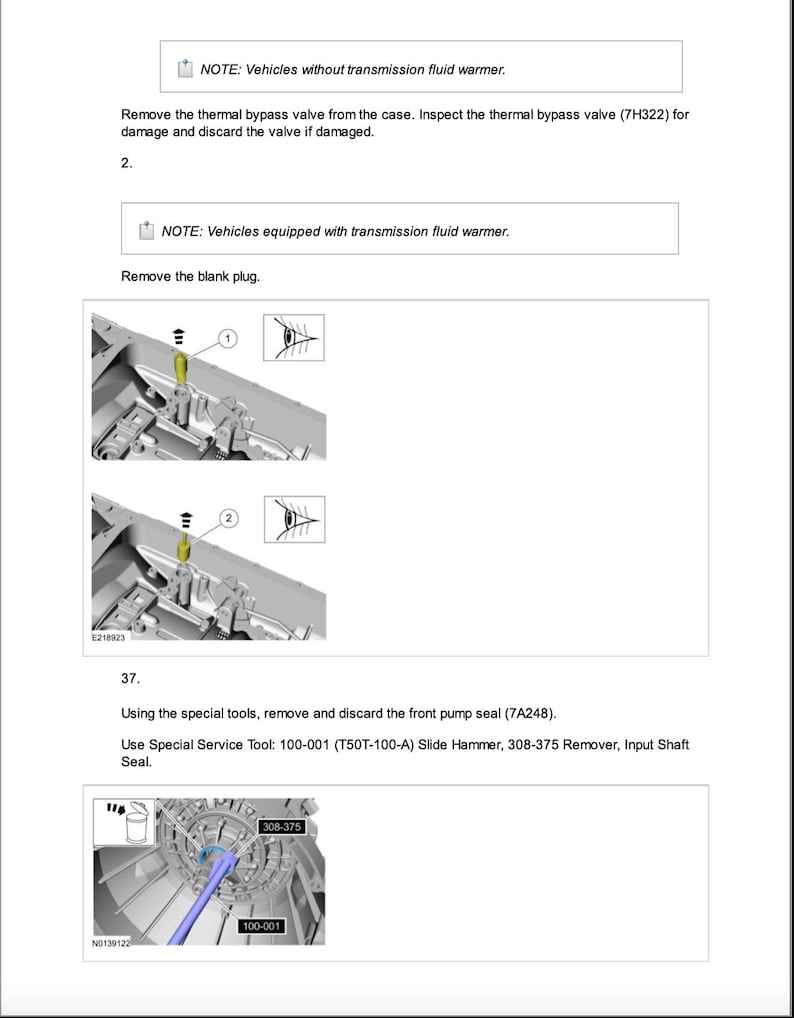 Ford F-150 2015-2017 Service Manual Repair, Workshop Service Repair, INSTANT Download PDF