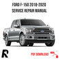 Ford F-150 2018-2020 Service Manual Repair, Workshop Service Repair, INSTANT Download PDF
