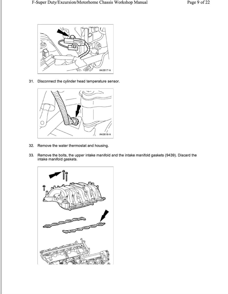 Ford F250-F550 SuperDuty 1998-2004 Service Manual Repair, Workshop Service Repair, INSTANT Download PDF