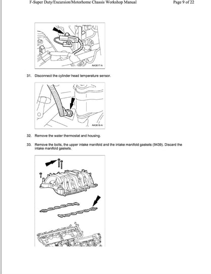 Ford F250-F550 SuperDuty 1998-2004 Service Manual Repair, Workshop Service Repair, INSTANT Download PDF