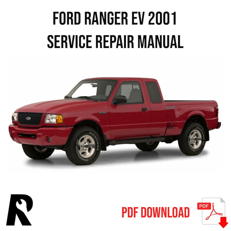 Ford Ranger EV 2001 Service Manual Repair, Workshop Service Repair, INSTANT Download PDF