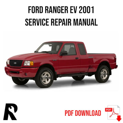 Ford Ranger EV 2001 Service Manual Repair, Workshop Service Repair, INSTANT Download PDF
