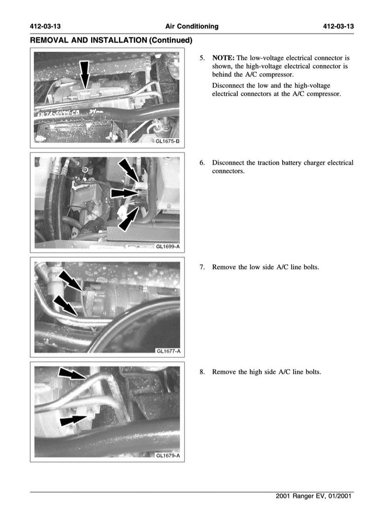 Ford Ranger EV 2001 Service Manual Repair, Workshop Service Repair, INSTANT Download PDF