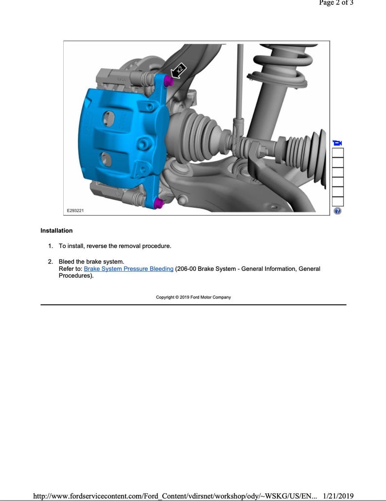 Ford Ranger 2019 Service Manual Repair, Workshop Service Repair, INSTANT Download PDF