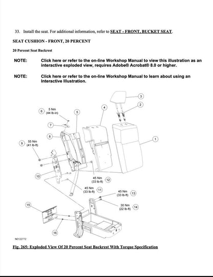 Ford F250-F550 2017-2019 Service Manual Repair, Workshop Service Repair, INSTANT Download PDF