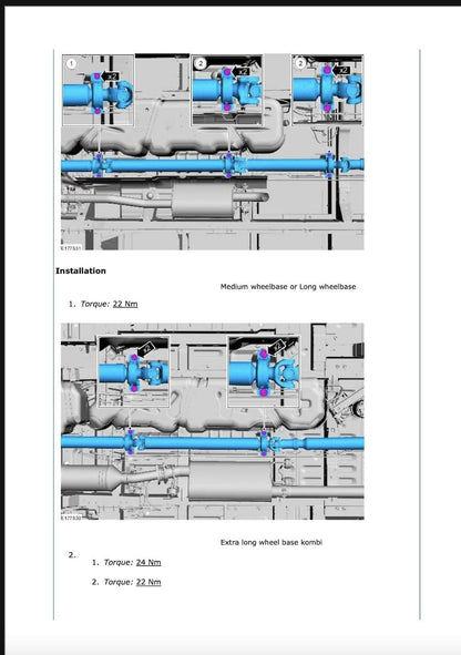 Ford Transit Duratorq 2019 Service Manual Repair, Workshop Service Repair, INSTANT Download PDF