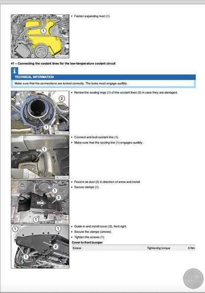 BMW 7 Series G11 G12 2014-2022 Service Manual Repair, Workshop Service Repair, INSTANT Download PDF