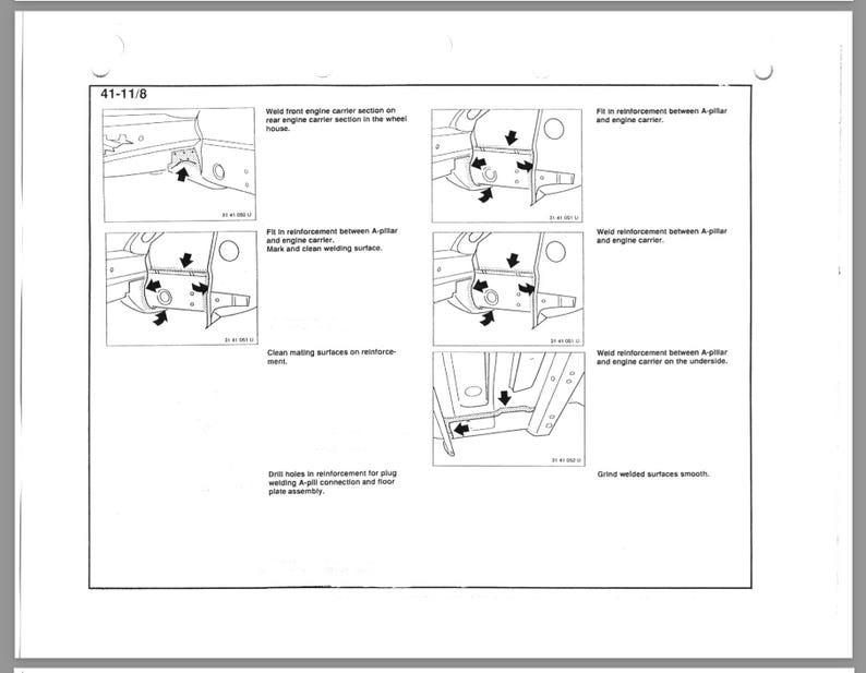 BMW 8 Series E31 850 1989-1999 Service Manual Repair, Workshop Service Repair, INSTANT Download PDF