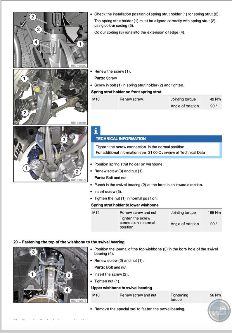 BMW X5 G05 M50d Service Manual Repair, Workshop Service Repair, INSTANT Download PDF