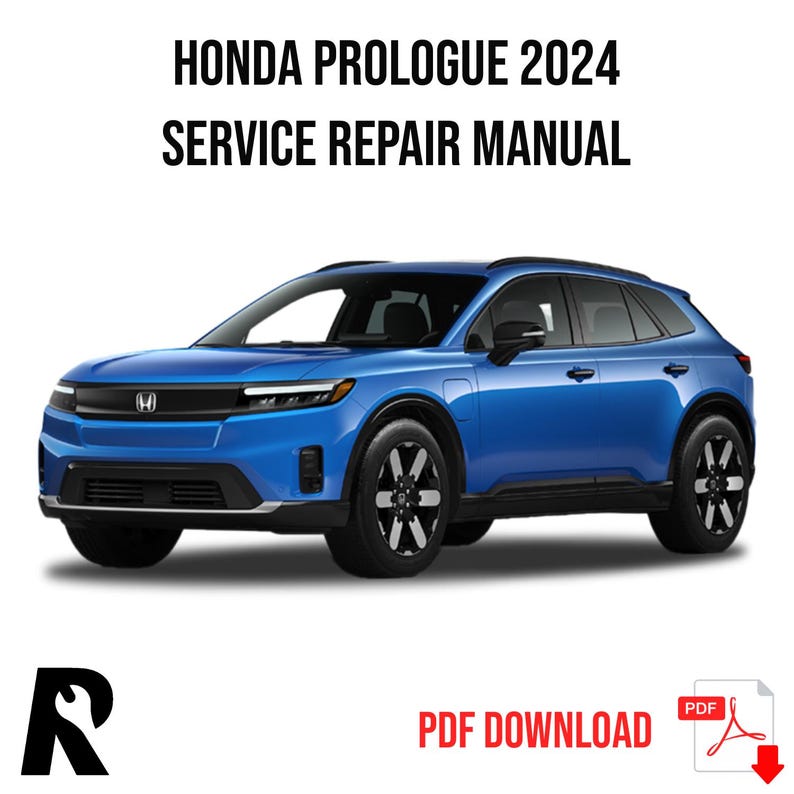Honda Prologue 2024 Service Manual Repair, Workshop Service Repair, INSTANT Download PDF