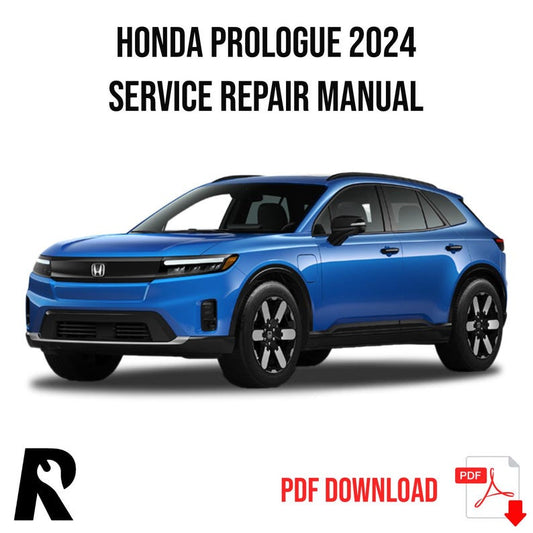 Honda Prologue 2024 Service Manual Repair, Workshop Service Repair, INSTANT Download PDF