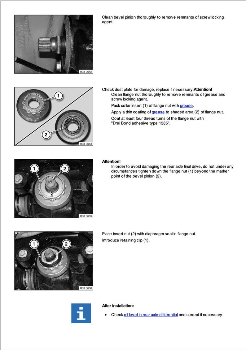 BMW X4 F26 20d Service Manual Repair, Workshop Service Repair, INSTANT Download PDF