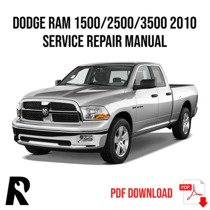 Dodge RAM 1500-2500-3500 Service Manual Repair, Workshop Service Repair, INSTANT Download PDF