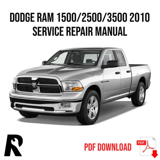 Dodge RAM 1500-2500-3500 Service Manual Repair, Workshop Service Repair, INSTANT Download PDF