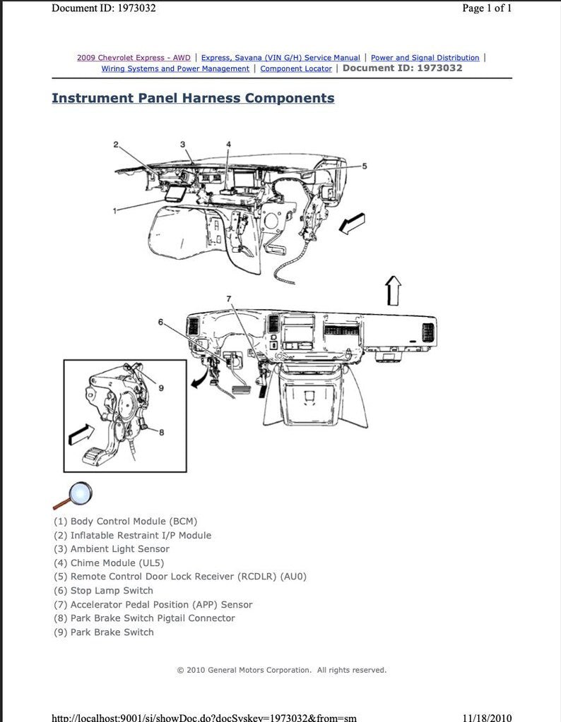 Chevrolet Express 2009 Service Manual Repair, Workshop Service Repair, INSTANT Download PDF