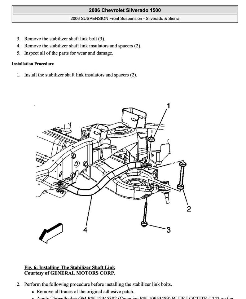 Chevrolet Silverado 2006 Service Manual Repair, Workshop Service Repair, INSTANT Download PDF